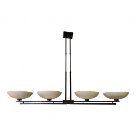Hubbardton Forge Trestle 4-Light Pendant Chandelier. Original Price: $1,650