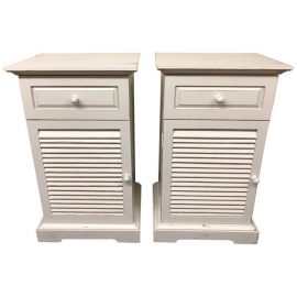 Cottage Nightstands, a Pair