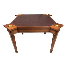 NEW Henredon Jeffrey Bilhuber Delancey Square Game Table. Original Price: $3,585
