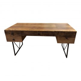 Atwood Rustic Industrial Desk by Crate & Barrel. Original Price: $1,599
