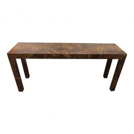 Mid-20th Century Parsons Console Table