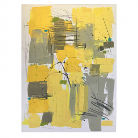 Isabel Wyatt "Not Fade Away II" Mixed Media Original Painting