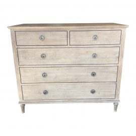 Restoration Hardware Maison 5 Drawer Dresser. Original Price: $2,095