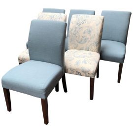 Ballard Contemporary Dining Chairs - Set of 6. Original Price: $1,449