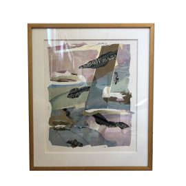 ResourceForArt Custom Framed Mixed Media Abstract