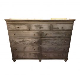 Restoration Hardware Annecy Zinc Metal-Wrapped 11-Drawer Dresser. Original Price: $3,595