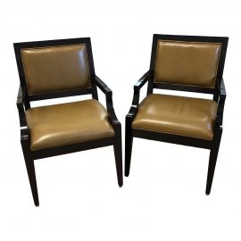 Custom Contemporary Side Chairs by Mark David Furniture - A Pair