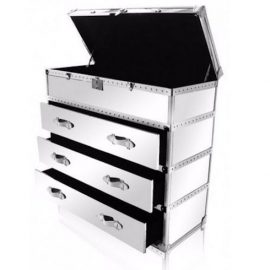 Modani Maxfield Steel + Leather Dresser. Original Price: $1,400