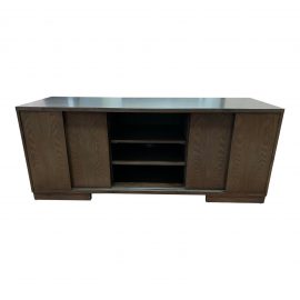 Dark Walnut Finish Sideboard/ Media Cabinet