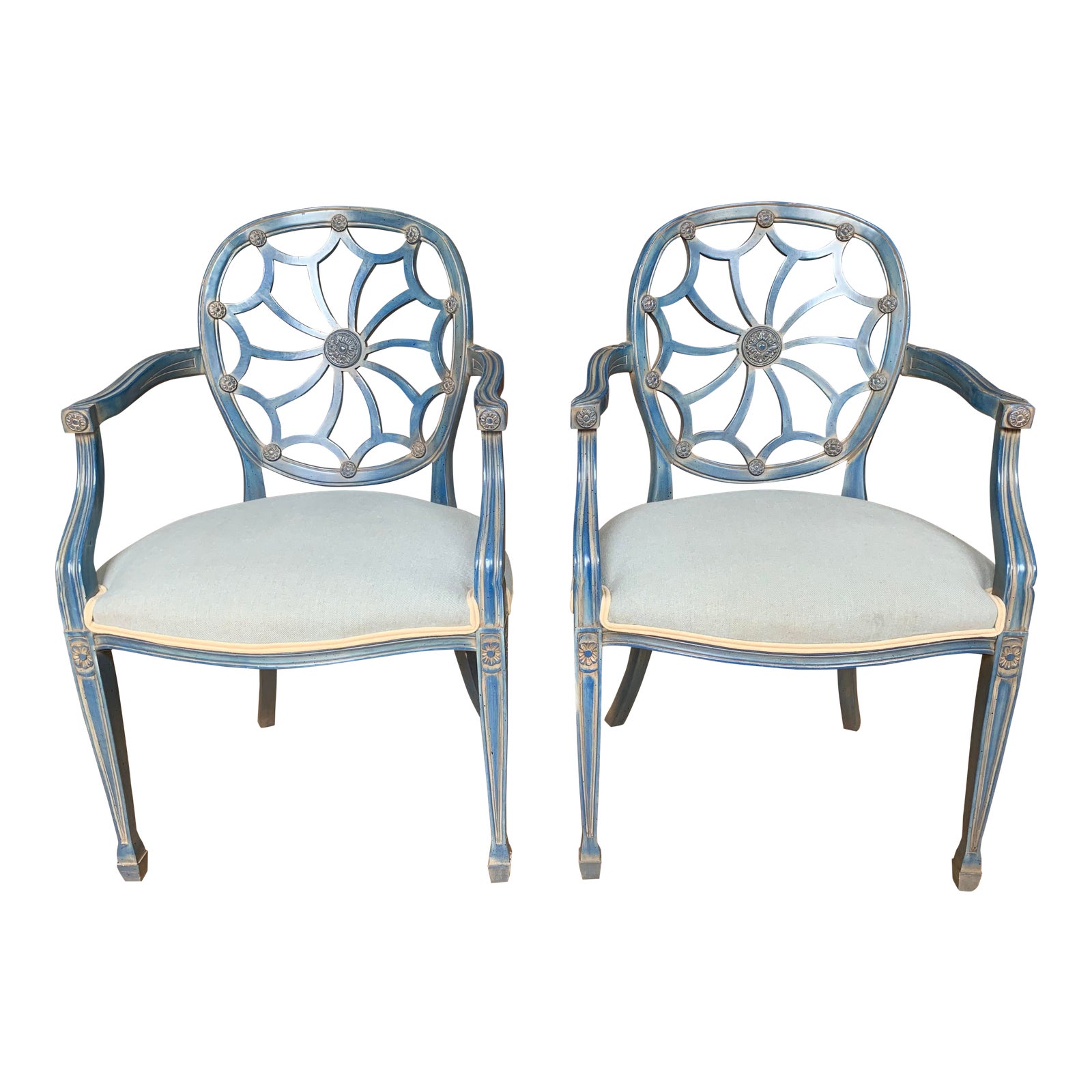 椅子 spider back arm chair Ethan Allen Spiderback Arm Chair - Design Plus Gallery