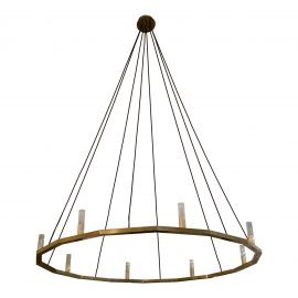 Jonathan Browning Studios 8- Light Chamont Chandelier
