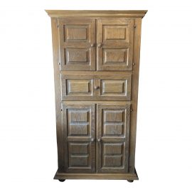 Collection Reproductions Solid Oak Highboy Armoire. Original Price: $3,200