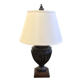 Fluted Urn Table Lamp. Original Price: $2,641