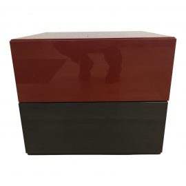 Design Within Reach BenSen Two Drawer Brix Side Table. Original Price: $1,100