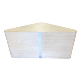 Custom Corner Triangular Side Table