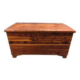 Antique Gimbel Brothers Solid Wood Chest