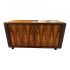 Dyrlund Danish Rosewood Tamboured Door Media Cabinet