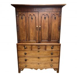 Antique English China Cabinet. Original Price: $4,600