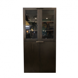 West Elm 2pc Modular Media Storage Cabinet