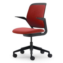 Steelcase Cobi Drafting Scarlet Office Chair. Original Price: $700