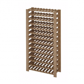 Wine Enthusiast 126 Bottle Swedish Wood Wine Rack. Original Price: $530