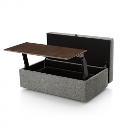 Crate & Barrel Ultra-Mek Lounge Ottoman. Original Price: $900