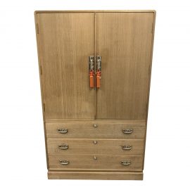 Vintage Two Piece Wood Tansu