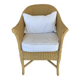 Lloyd Looms Wicker Look Arm Chair