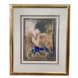 Janet Treby Signed + Numbered Serigraph "Muse 3" Edition 204/385