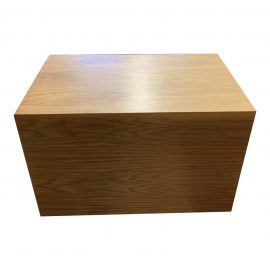 Custom Oak Wood Veneer Coffee/ Side Table