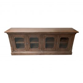 Restoration Hardware St. James Glass Sideboard. Original Price: $2,327