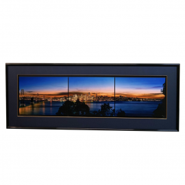 Dennis Kohn Triptych San Francisco Skyline, Photography