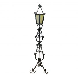 Vintage Lantern Iron Floor Lamp