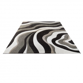 Contemporary Graphic Area Rug - 7′11″ × 8′