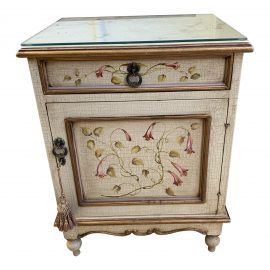 hand-painted-floral-side-table