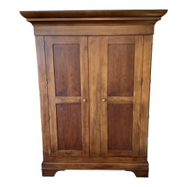 Room & Board Hubert Walnut + Maple Armoire. Original Price: $2,600