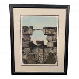 "Facade" Limited Edition Aquatint by Eleanor Rappe