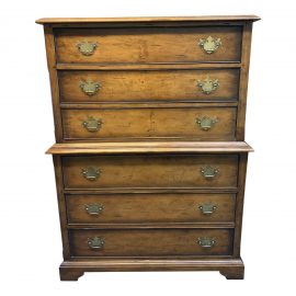 Vintage Hickory Chest on Chest Dresser