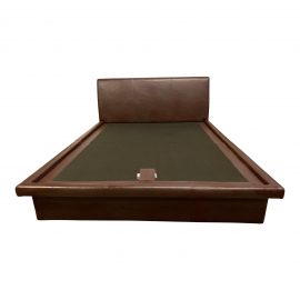 Full Size Room & Board + Leather Merrick Bed Frame. Original Price: $2,399