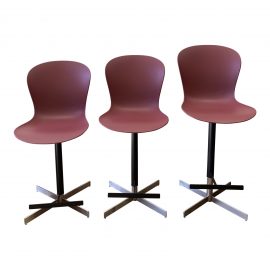 BoConcept Adelaide Adjustable Stools - Set of Three. Original Price: $1,497