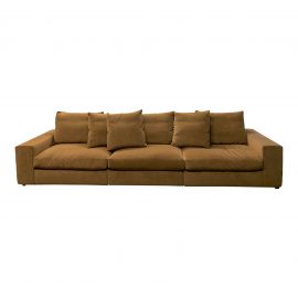 Antonio Citterio Three Piece Flexform Sofa + Mohair