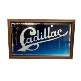 Vintage Cadillac Mirrored Wall Hanging