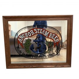 Vintage Anchor Steam Beer Mirror