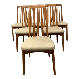 Kofod Larsen Danish Style Eva Chairs, Set of 6