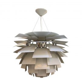 Louis Poulsen Ph Artichoke Poul Henningsen Extra Large White Pendant. Original Price: $18,714