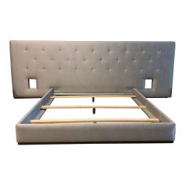 California King Custom Bed Frame by April Sheldon Design. Original Price: $10,250