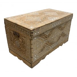 Vintage Molave "Baul" + Capiz Shell Inlaid Chest