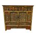 Asian Imports Japanese Dragon Painted Cabinet
