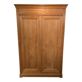 French + Oak Clothing Armoire
