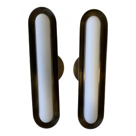 Apparatus Studio Circuit 1 Sconces. Original Price: $4,800